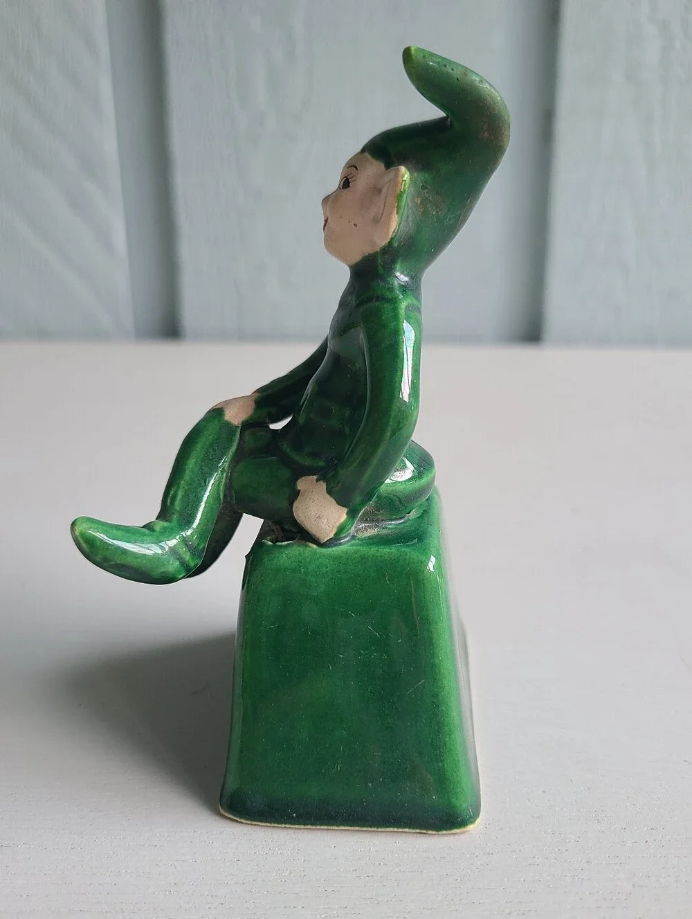Vintage Christmas Elf Bell